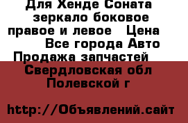 Для Хенде Соната2 зеркало боковое правое и левое › Цена ­ 1 400 - Все города Авто » Продажа запчастей   . Свердловская обл.,Полевской г.